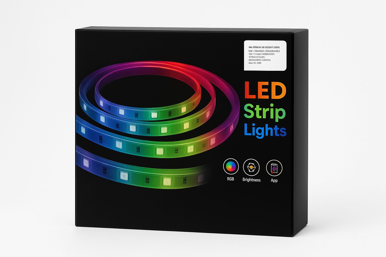 Kit Banda LED RGB Smart 15m, 24V, Wi-Fi Tuya, Sincronizare Muzica si Control Vocal