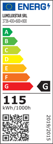 Lustra LED 115W 5500lm cu 3 cercuri concentrice negru-auriu, telecomanda WiFi, lumina reglabila calda/neutra/rece