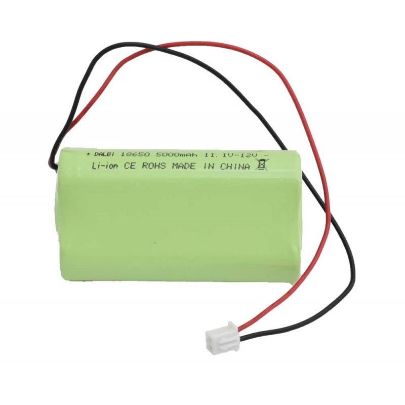 Acumulator Li-ion cu fire si mufa, Model 3 x 18650, 11.1V-12V, 5000mAh
