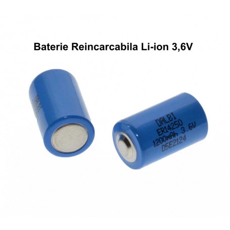 Acumulator Li-ion, Tip 14250, 3.6V 1200mAh