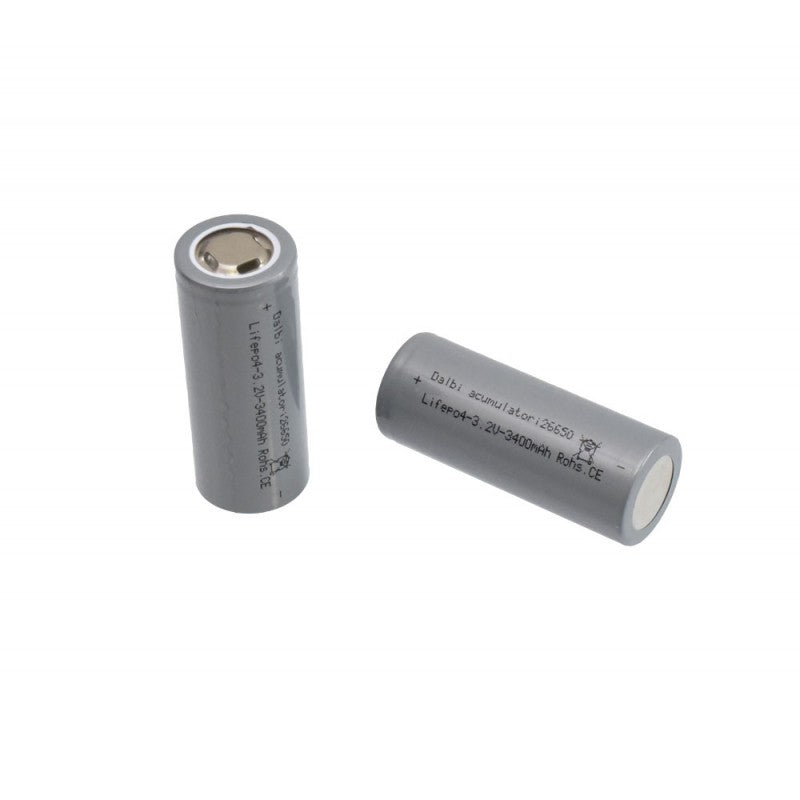 Acumulator LifePo4, Tip 26650, 3.2V, 3400mAh