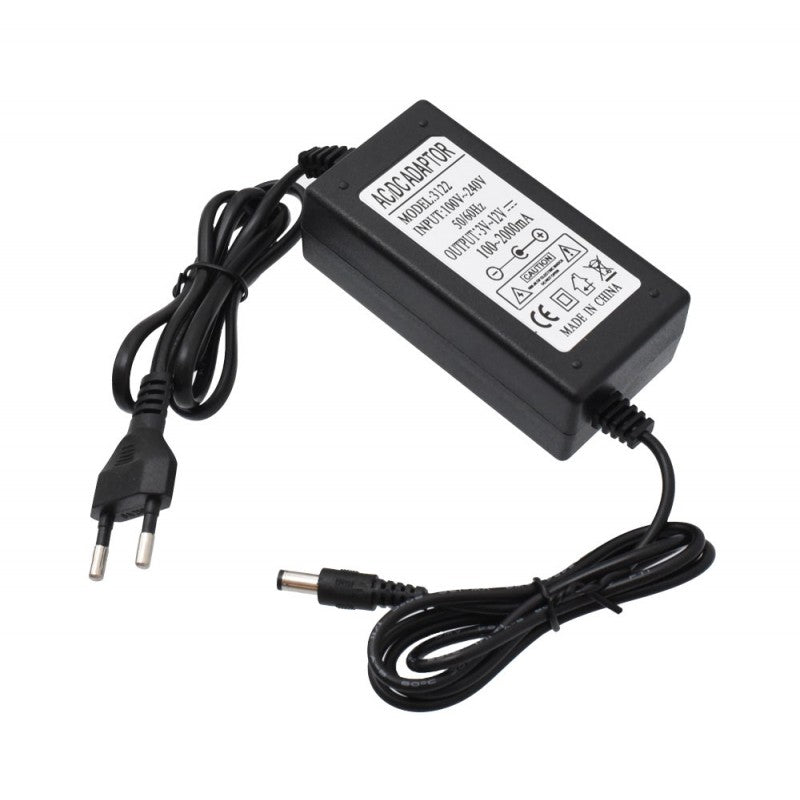 Alimentator Reglabil, Ajustare Tensiune, Mufa DC 2,1mm, 3V-12V DC, 2A