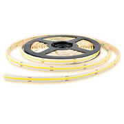 Banda LED COB 528LED/m, Lumina Alb-Cald, Interior IP20, Rola 5 metri, ElectroAZ