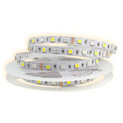 Banda LED SMD5050 - 120 LED/m, Iluminat Alb-Cald, Interior IP20 - Rola de 5 Metri, ElectroAZ