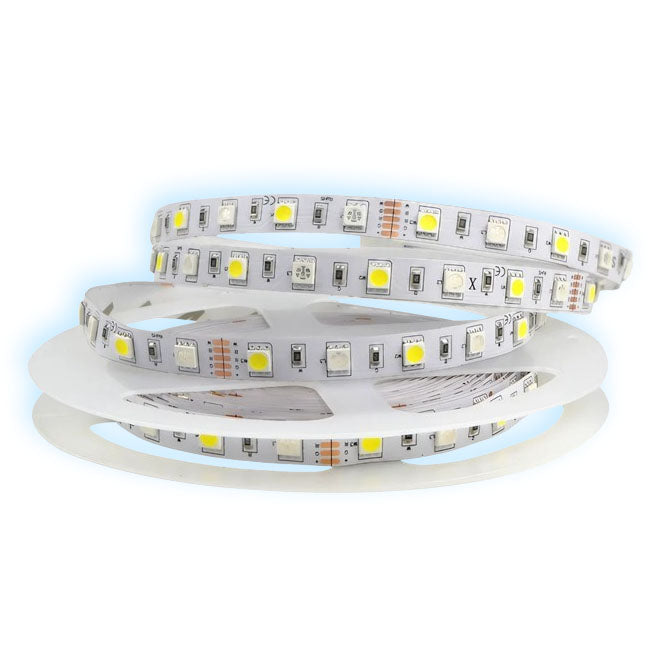Banda LED SMD5050 - 120 LED/m, Iluminat Alb-Rece, Interior IP20 - Rola de 5 Metri, ElectroAZ