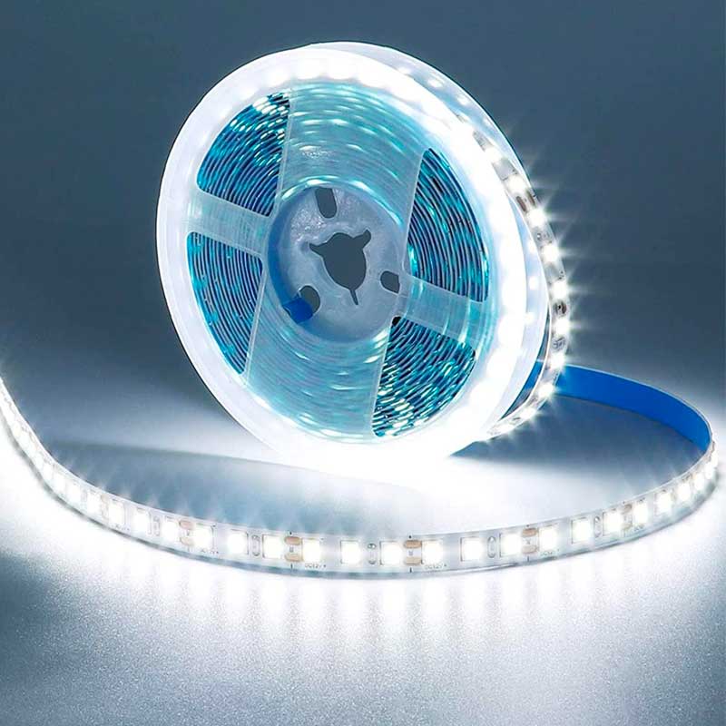 Banda LED SMD5050 - 120 LED/m, Iluminat Alb-Rece, Interior IP20 - Rola de 5 Metri, ElectroAZ