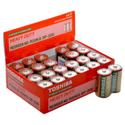 Baterii Toshiba R20 D Heavy-Duty 24 Buc