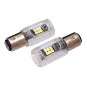 Bec LED Auto, BAY15D, Bec de Frana, Set 2 buc