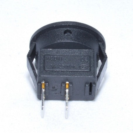 Buton ON-OFF 12x20mm Negru 250V-3A