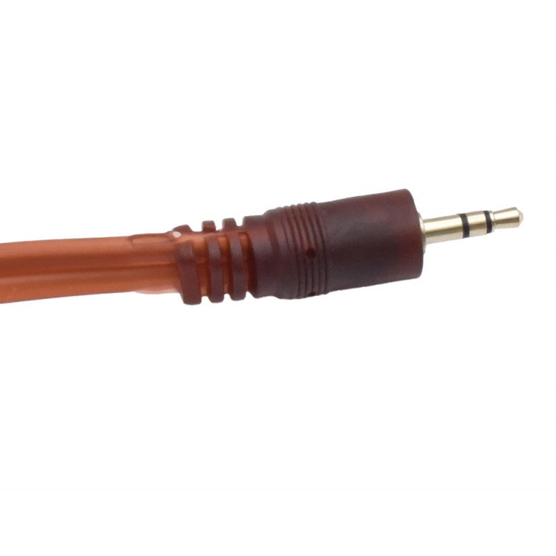 Cablu Audio Jack 3,5mm ST tata - 2 Jack 6,3 mm MO tata  Siliconat / 1,5m Pro