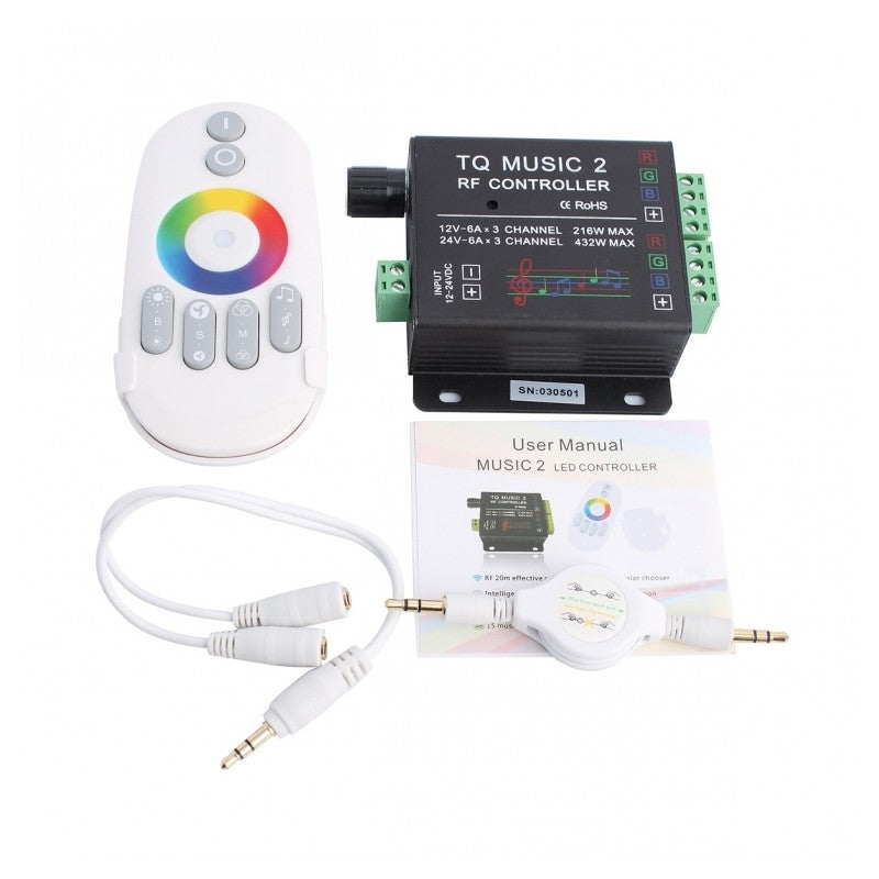 Controller Led RGB - TQ Music 2 RF + Wifi