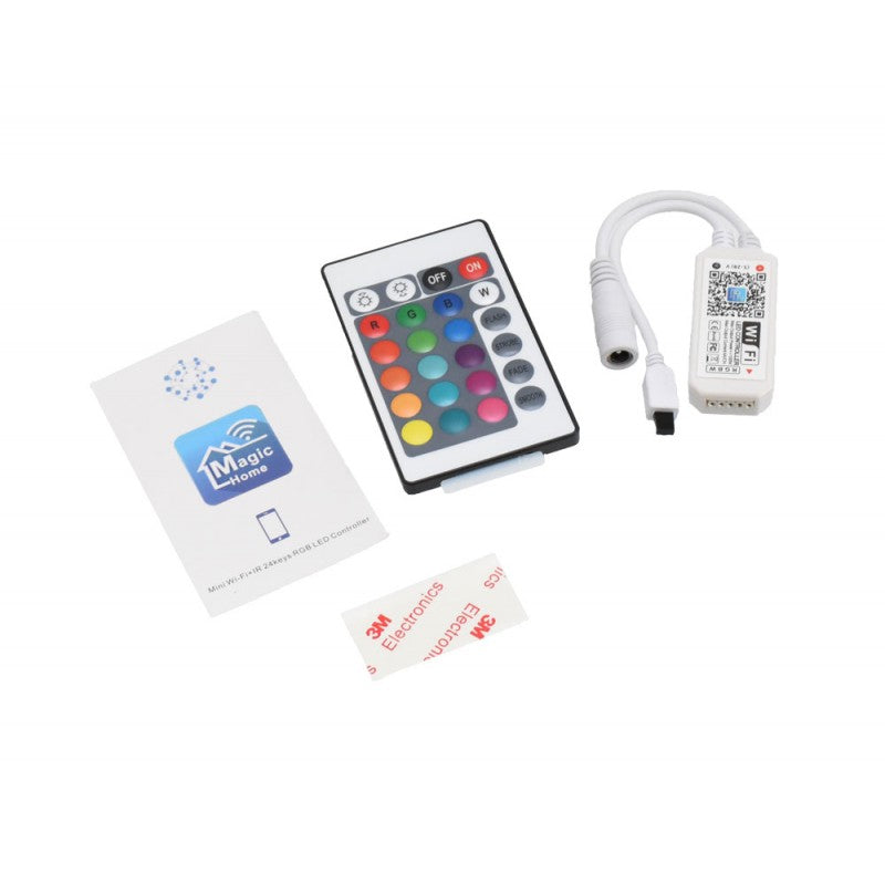Controller Smart Magic Wifi Led RGBW + Telecomanda 24