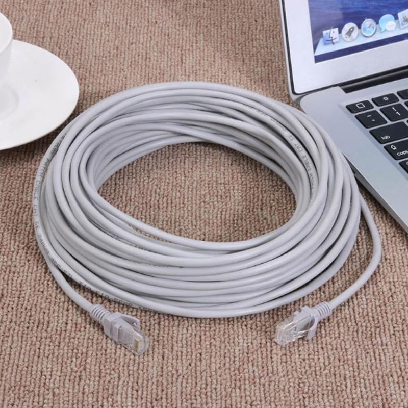 Cablu UTP Patchcord, CAT5e, Lungime 15m, Capete Mufate RJ45
