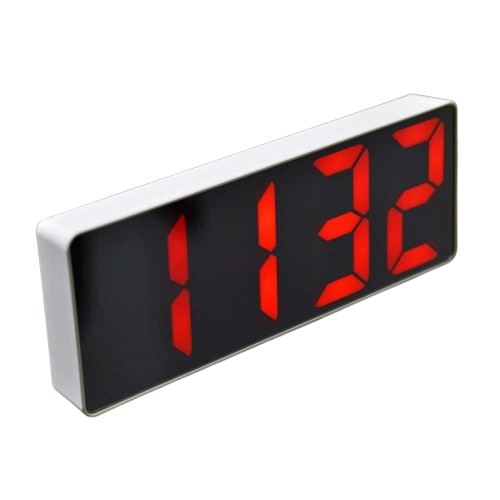 Ceas Digital Oglinda, LED Rosu, Alarma