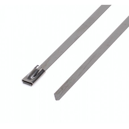 Set 20 x Colier de Inox, 4.6mm x 150mm, Gri