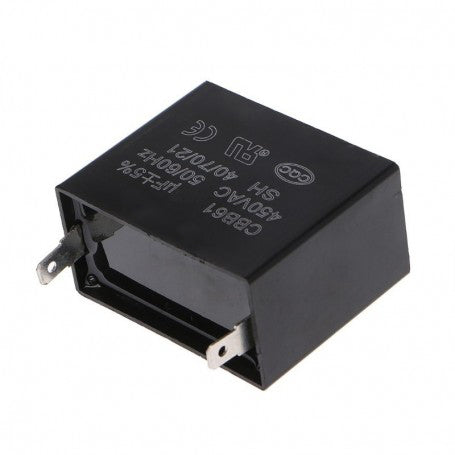 Condensator Dreptunghi Pornire Motor 1uF/450V AC