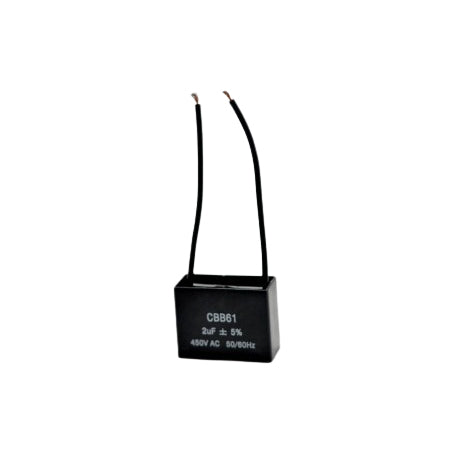 Condensator Pornire Motor cu Fire 2uF-450V
