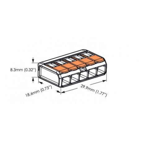 Conector Doza Rapid 5 Poli - Nou