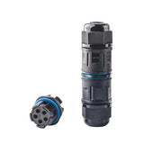 Conector Electric Impermeabil cu 4 Poli, IP68, Pentru Cablu 5-11mm, ElectroAZ