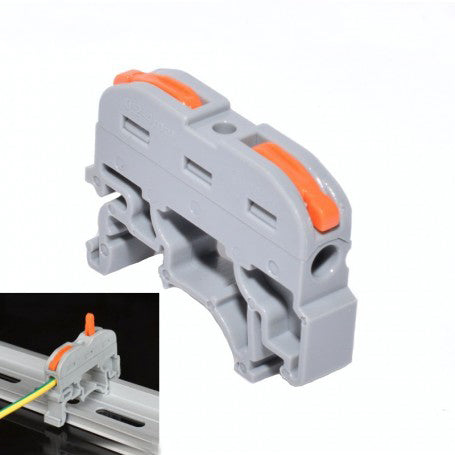 Conector dublu cu Sina 1 Pol PCT-211