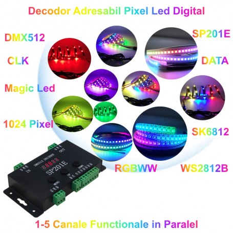 Controller Led Pixel Digital SP901E