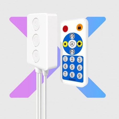 Controller Led Pixel cu Bluetooth, 2CH
