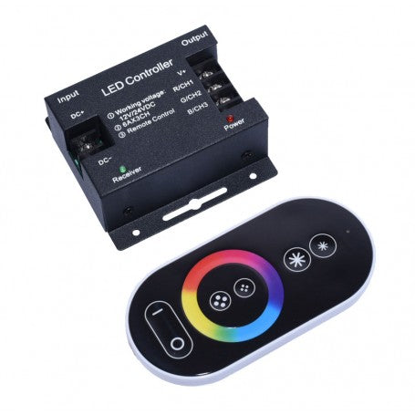 Controller Led RGB cu Touch, 12V/24V