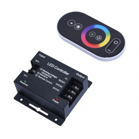 Controller Led RGB cu Touch, 12V/24V