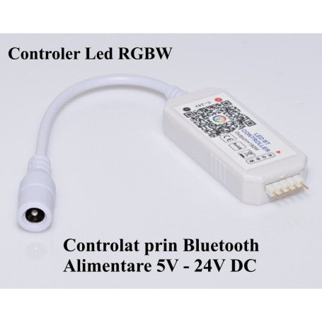 Controller Led RGBW cu Bluetooth 5-24V