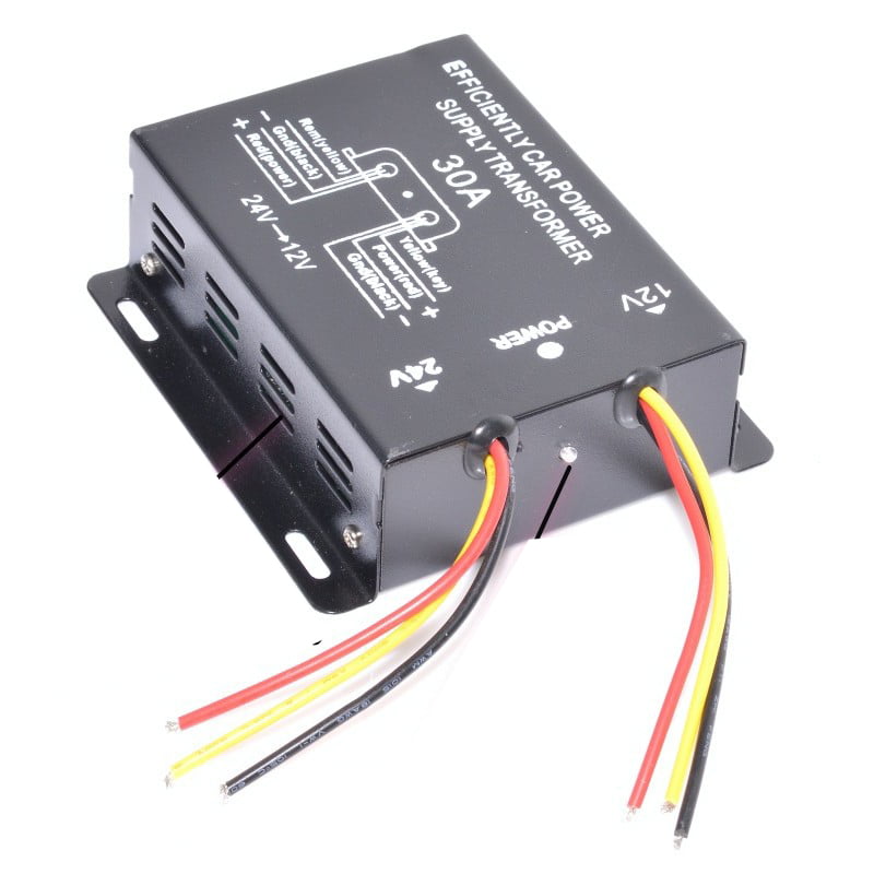 Convertor Auto de Tensiune Pentru Curent 24V-12V DC, 30A