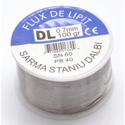Fludor de Lipit cu pasta, Calitate Premium, 100g - 0,5mm, SN60/PB40