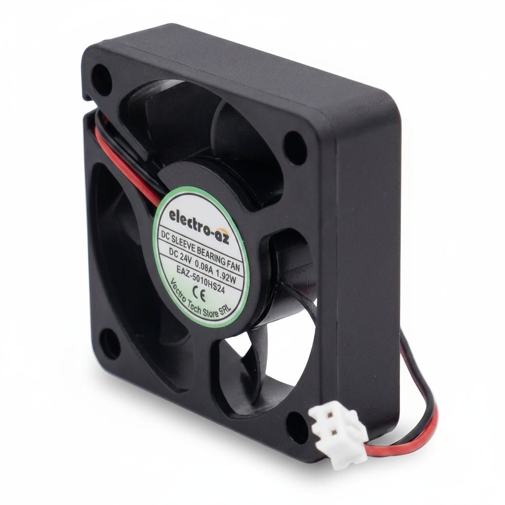 Ventilator DC 24V Tip Cooler, 50x50x15 mm, 1.92W, ABS