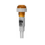 Indicator Martor Prezenta Tensiune, 220V, Cu fir, Portocaliu