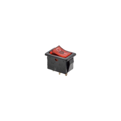 Intrerupator IRS Mic LED Rosu 220V INT-22001R