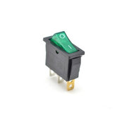 Buton IRS ON-OFF 3 Contacte 220V Verde