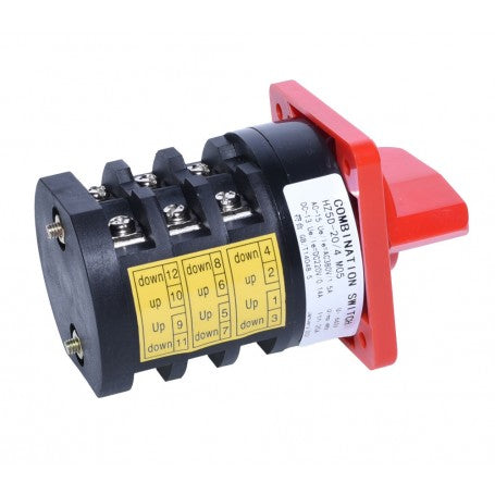 Intrerupator cu Came 1-0-2, 20A/4KW