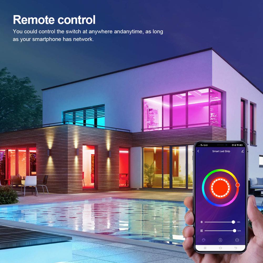 Kit Banda LED RGB Smart 20m, 24V, Wi-Fi Tuya, Sincronizare Muzica si Control Vocal