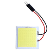 LED Auto COB Plafoniera, 48 Led, Lumina Alb-Rece, Adaptor Feston/T10, 8W