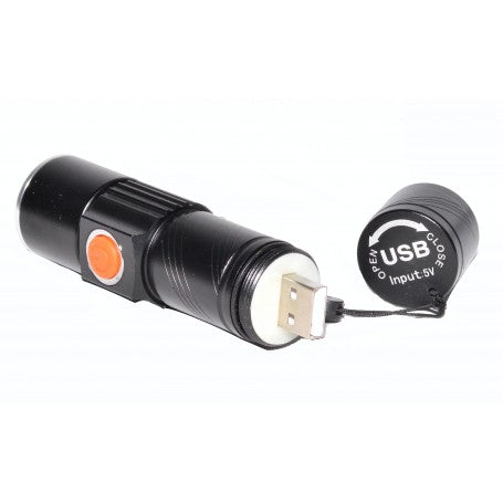 Lanterna Led XPG-R5 Ultra Acumulator USB