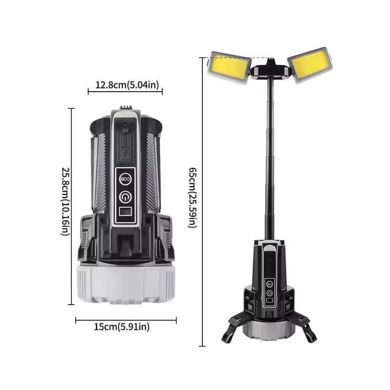 Lanternă Premium LED Multifuncțională 3 în 1 Classlights, 2500lm