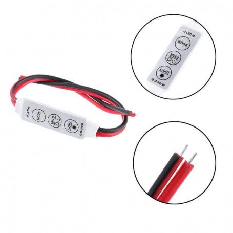 Mini Controller Banda Led Monocolora