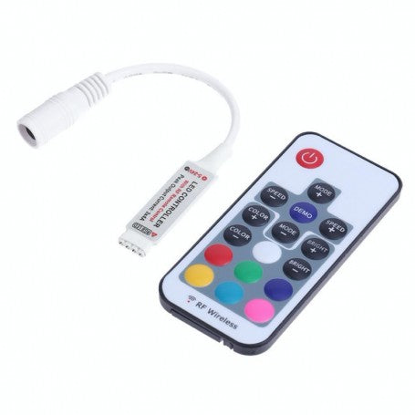 Mini Controller Wireless RGB 17 Taste RF 4 Fire