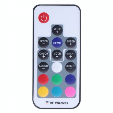 Mini Controller Wireless RGB 17 Taste RF 4 Fire