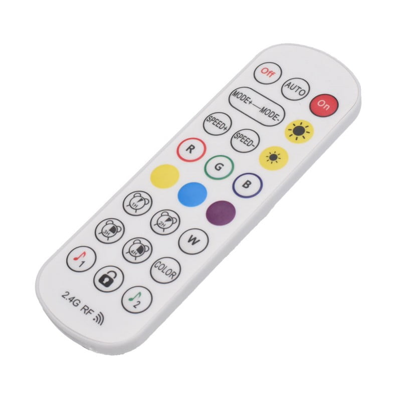 Mini-Controller LED RGB 24 Taste, 2 Iesiri si Magic Smart,144W