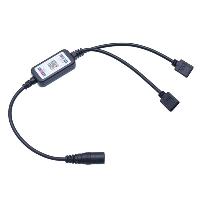 Mini-Controller LED RGB 24 Taste, 2 Iesiri si Magic Smart,144W