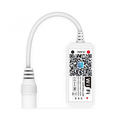 Mini-Controller LED RGB cu Wi-Fi 5-24V