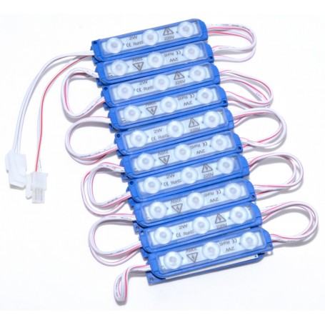 Modul Grup Led, 20 Buc, 120W, Albastru
