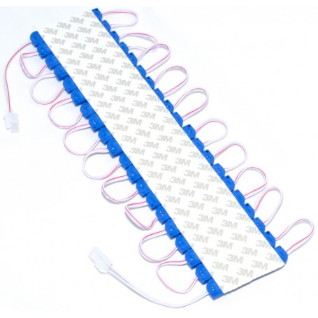 Modul Grup Led, 20 Buc, 220V, Albastru