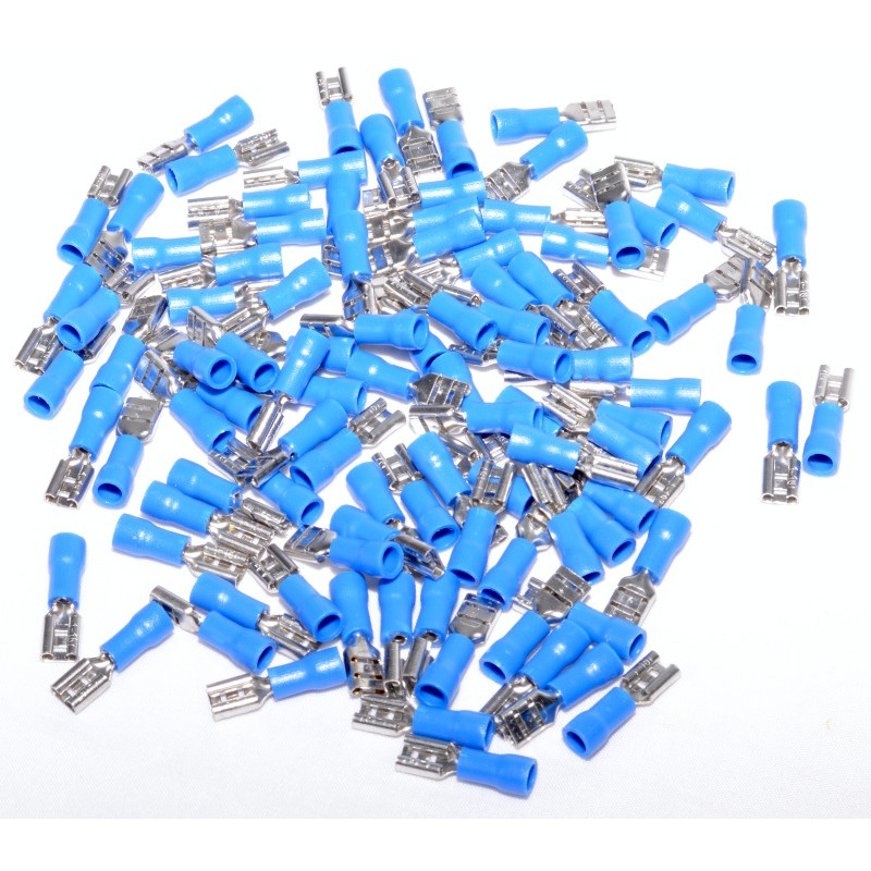 Papuc Electric Izolat Albastru Mama 4,8MM 100B/Punga