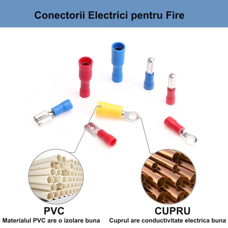 Papuci Conectori Electrici de Fire - 225Buc/Set